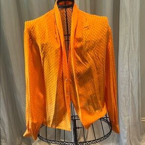 Stylish Orange Women's Jacket